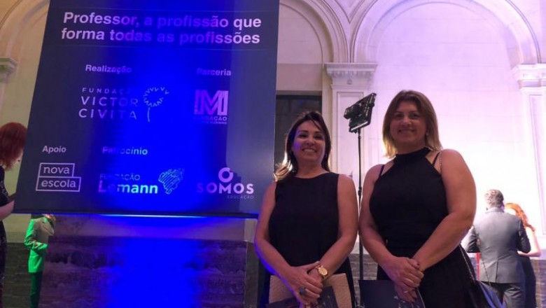 Secretária Municipal de Educação de Paranaguá prestigia o 'Prêmio Educador Nota 10'