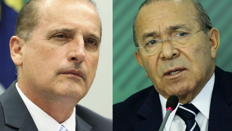 Padilha e Onyx se reúnem para conversar sobre governo de transição