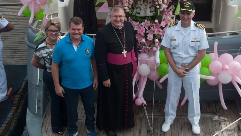 15ª Procissão Marítima de Nossa Senhora do Rocio movimenta o Rio Itiberê