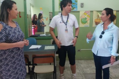 Curatela: ação de cidadania é realizada na Escola Municipal Eva Cavani