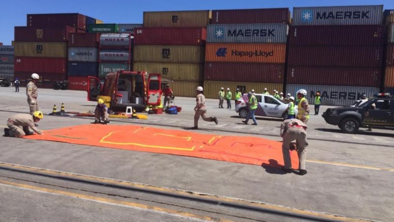 Simulado testa agilidade e eficiência no atendimento à vazamento de produto tóxico