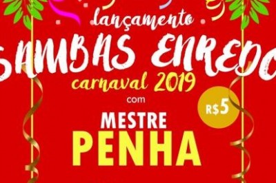 Lançamento de Sambas Enredos acontece neste fim de semana em Paranaguá 