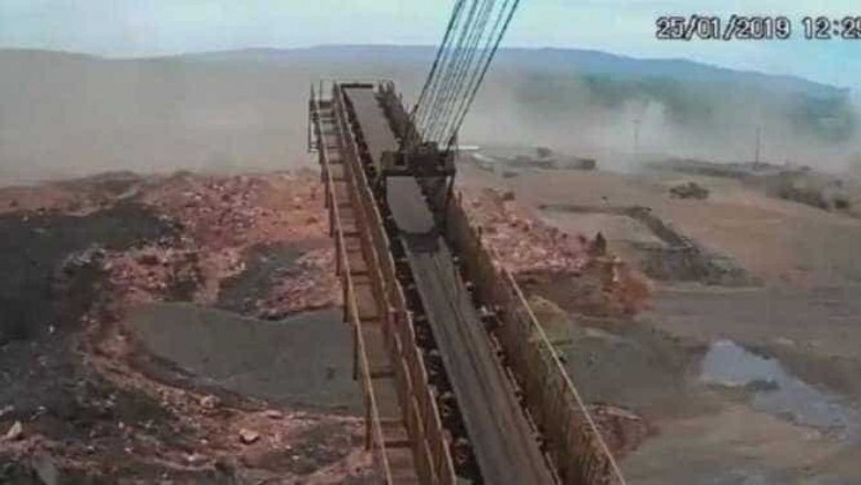Vídeo mostra momento em que barragem se rompe em Brumadinho; assista