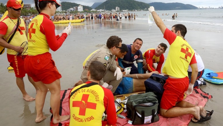 80% dos afogamentos no mar são em área com corrente de retorno