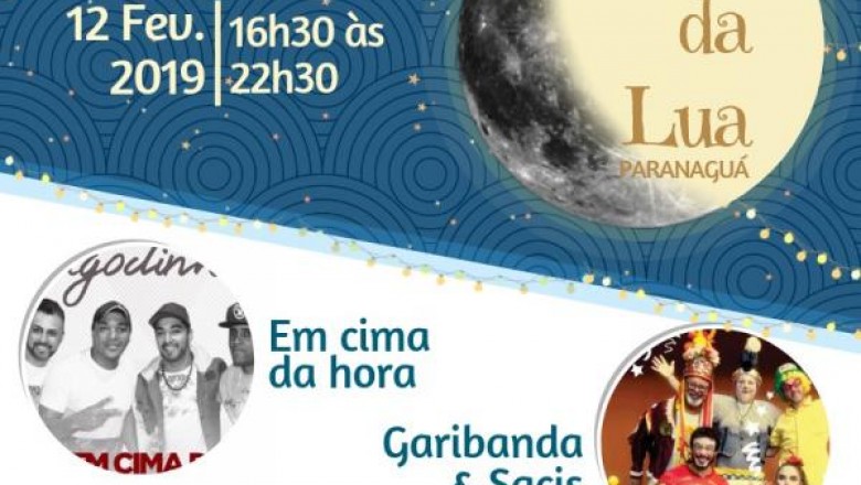 Hoje é dia de carnaval na Feira da Lua em Paranaguá 