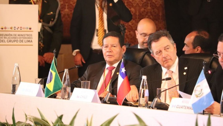 Mourão: sem medidas extremas, Venezuela pode ser pacificada