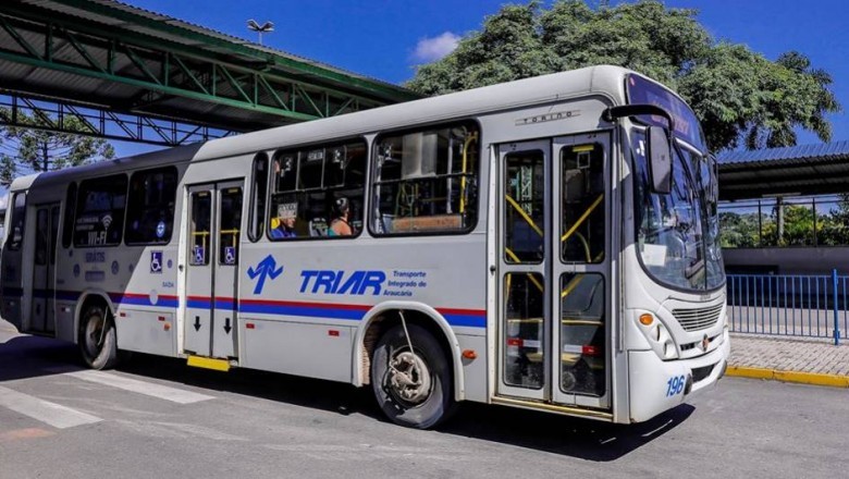 Tarifa do transporte coletivo é reduzida em Araucária; usuário para R$ 2,65