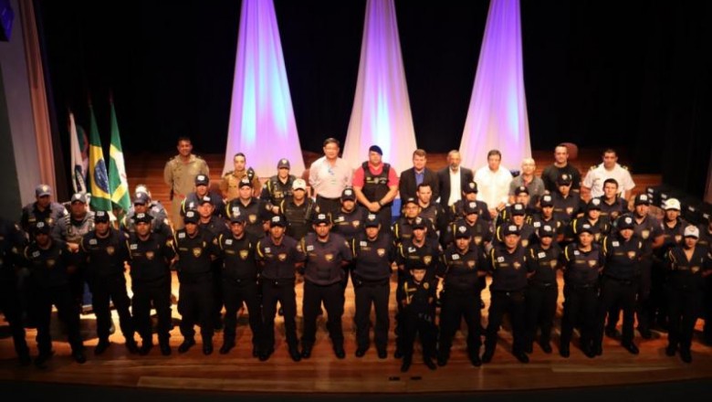 Novas pistolas são adquiridas para a Guarda Civil Municipal