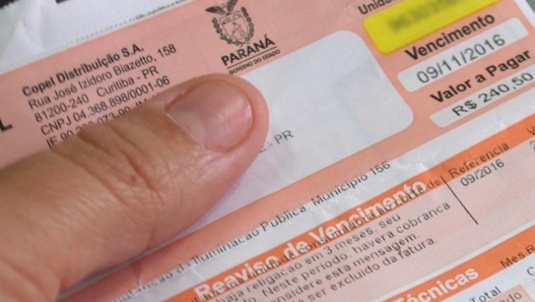 Aneel autoriza reajuste de 3,41% na tarifa de energia elétrica da Copel