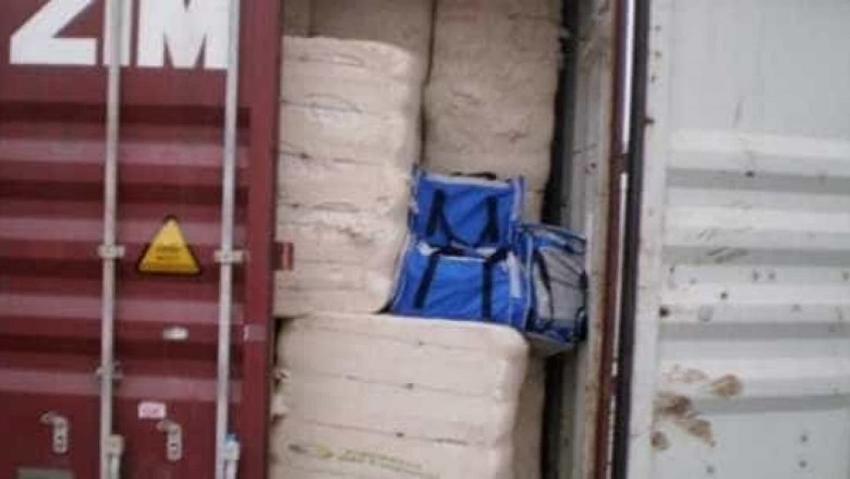 Receita pega no Porto de Santos mais de meia tonelada de cocaína