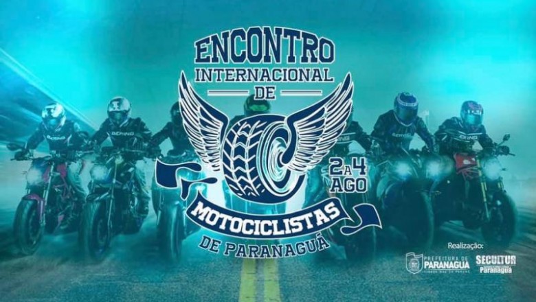 Mais de 100 motoclubes estarão em Paranaguá neste final de semana