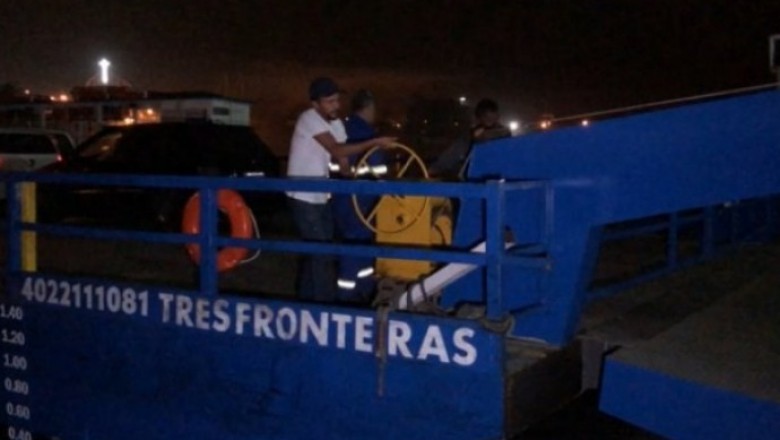 Secretaria de Serviços Urbanos acompanha a primeira travessia da balsa com isenção de tarifa