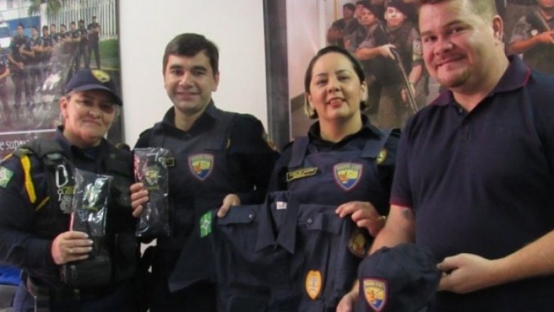 Guarda Civil Municipal de Paranaguá recebe novos uniformes
