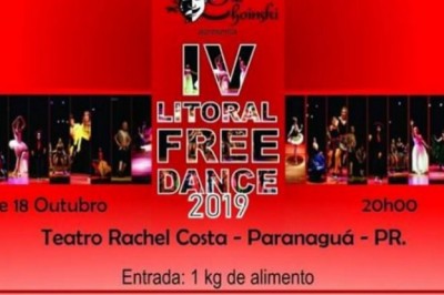 Teatro Rachel Costa é palco do IV Litoral Free Dance