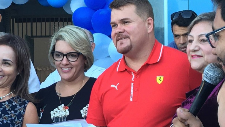 Marcelo Roque revitaliza a Escola Municipal Presidente Costa e Silva