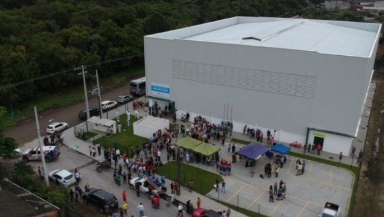 Ginásio de Esportes do Jardim Esperança é inaugurado em Paranaguá 