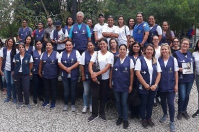 Secretaria de Saúde de Paranaguá distribui mais de mil informativos em ação educativa contra a dengue