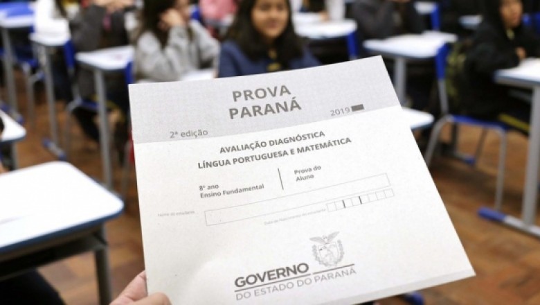 Mais de 1,2 milhão de alunos farão a Prova Paraná nesta terça-feira