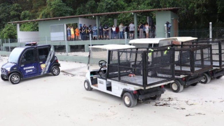 Ilha do Mel recebe melhorias na segurança e coleta de lixo