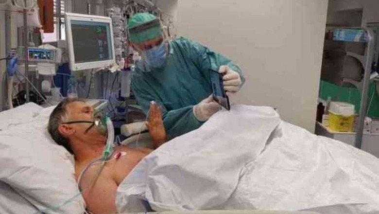 Italianos doam tablets para pacientes terminais se despedirem das famílias