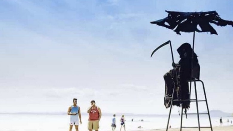 Homem vestido de Morte assusta banhistas que furam quarentena nos EUA