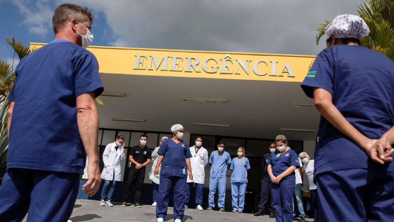 Covid-19: Brasil registra 881 mortes em 24h