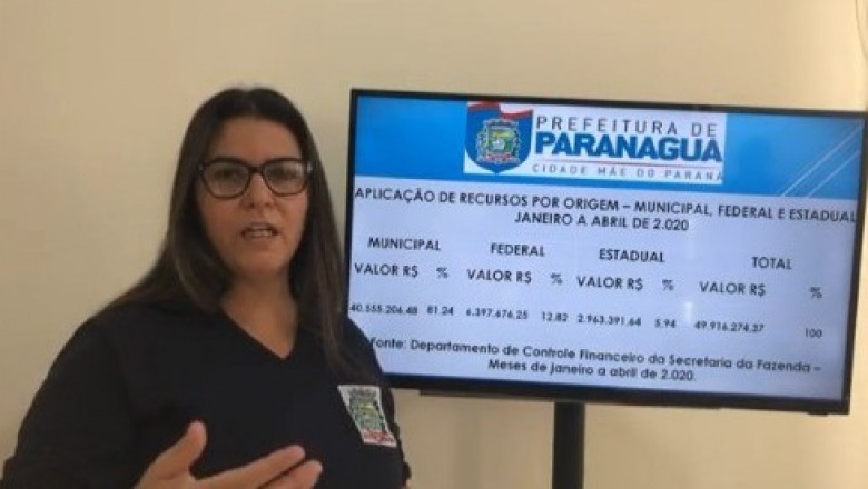 PARANAGUÁ: Audiência Pública Virtual apresenta prestação de contas das ações relativas à saúde pública