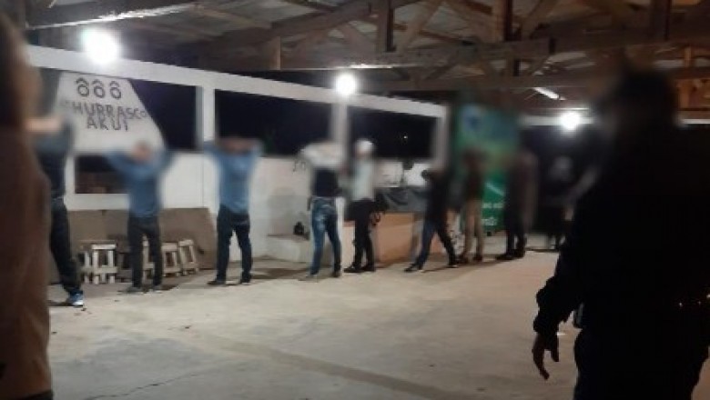 Equipe de fiscalização interrompe festa com aglomeração em Paranaguá 