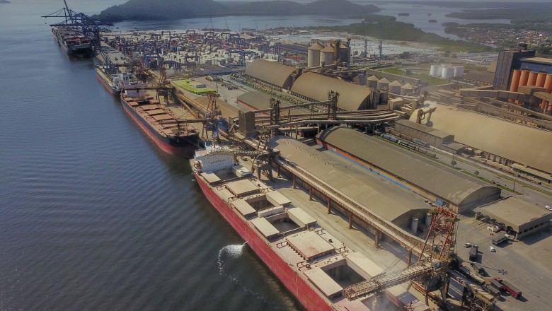 Porto de Paranaguá tem alta de 10% na movimentação de grãos