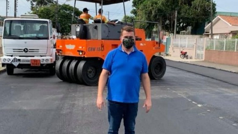 Marcelo Roque: Prefeitura de Paranaguá realizará a pavimentação de mais 3,3 quilômetros de vias