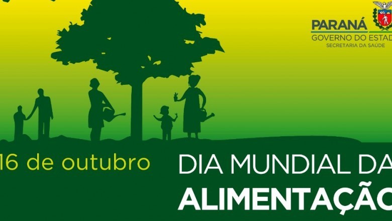 Saúde promove evento online para marcar o Dia Mundial da Alimentação