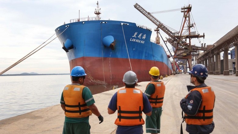 Portos já receberam navios de 48 nacionalidades em 2020