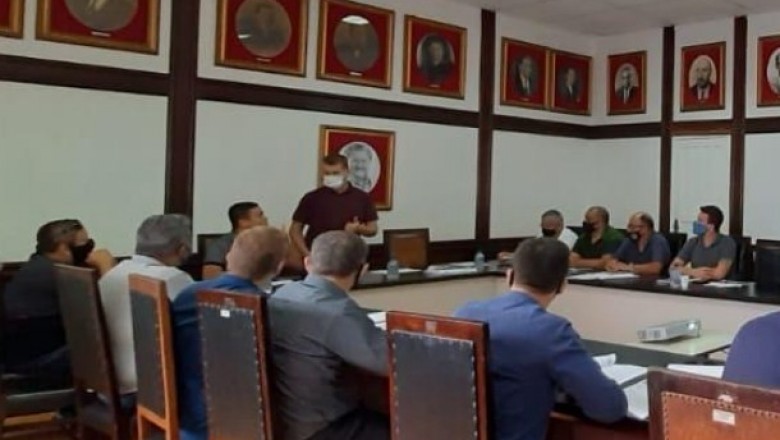 Prefeito Marcelo Roque recebe a equipe da Semicom para debates sobre o anteprojeto de lei de Incentivo Fiscal