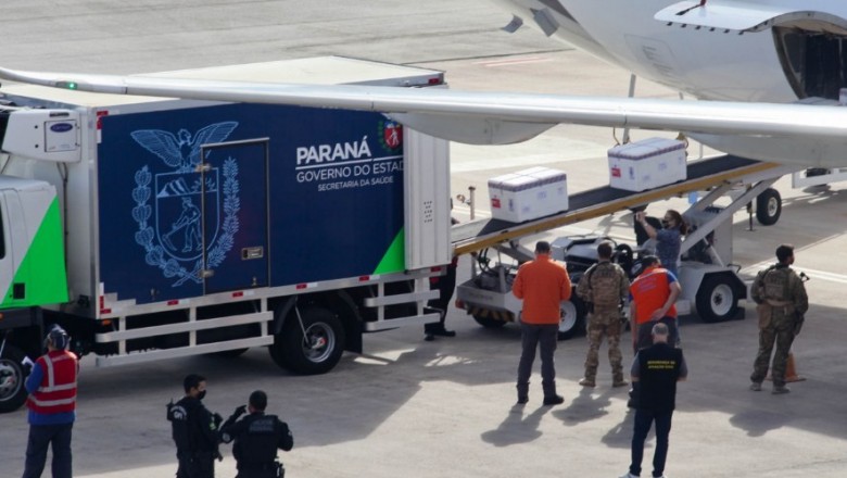 Com a chegada do quarto lote, Paraná começa a vacinar idosos