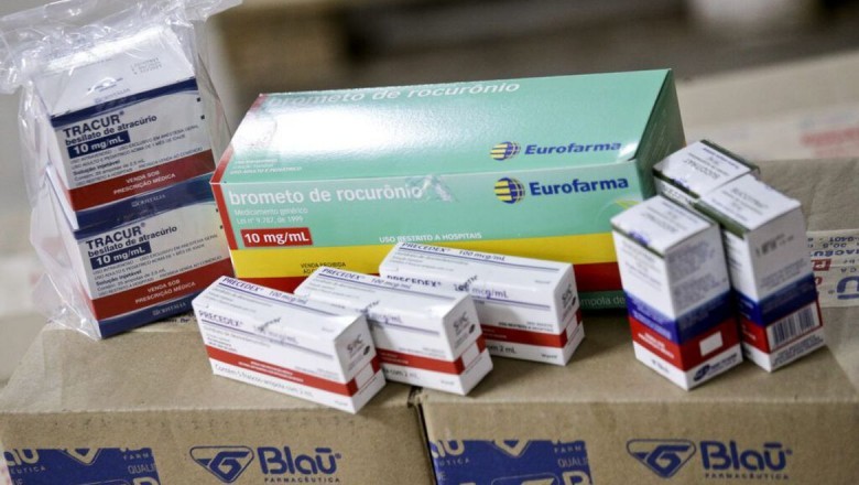Estados receberão mais de 860 mil unidades de medicamentos de intubação