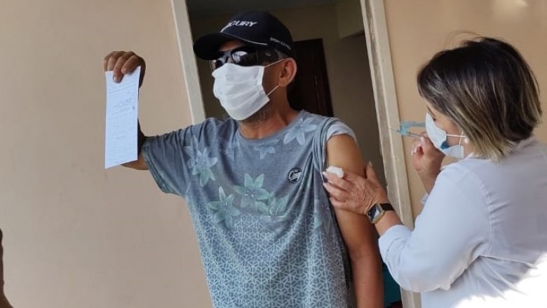 População ribeirinha: moradores são vacinados contra a Covid-19