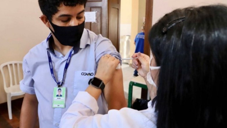 Mais de 11 mil trabalhadores portuários já foram vacinados no Paraná