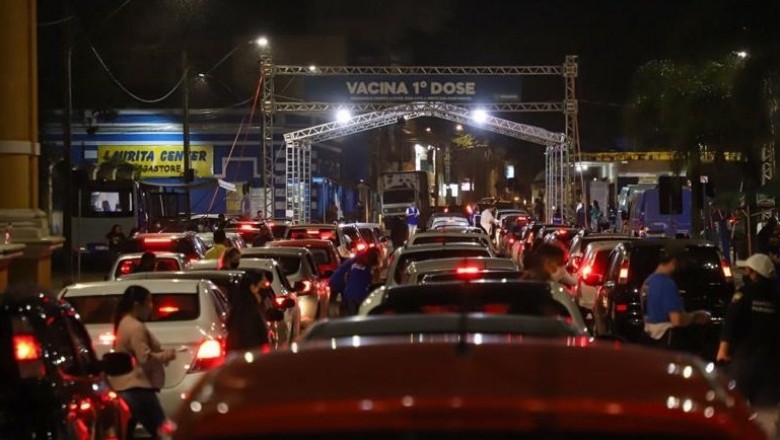Paranaguá ultrapassa os 100 mil vacinados com a primeira dose da vacina contra a Covid-19