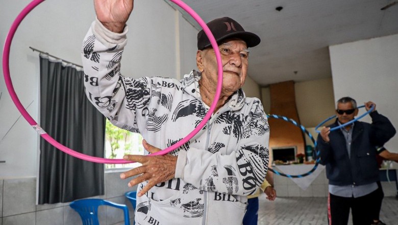 Lar Perseverança recebe aulas de exercício físico aos idosos