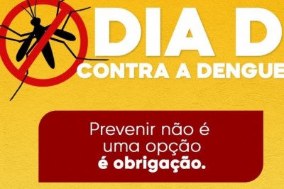 Dia D contra a dengue ocorre nesta sexta-feira (26) em Paranaguá 