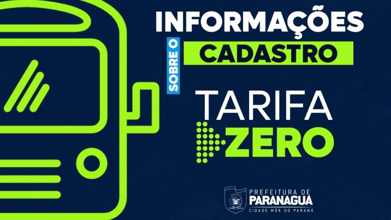 PARANAGUÁ: Saiba como se cadastrar no programa Tarifa Zero