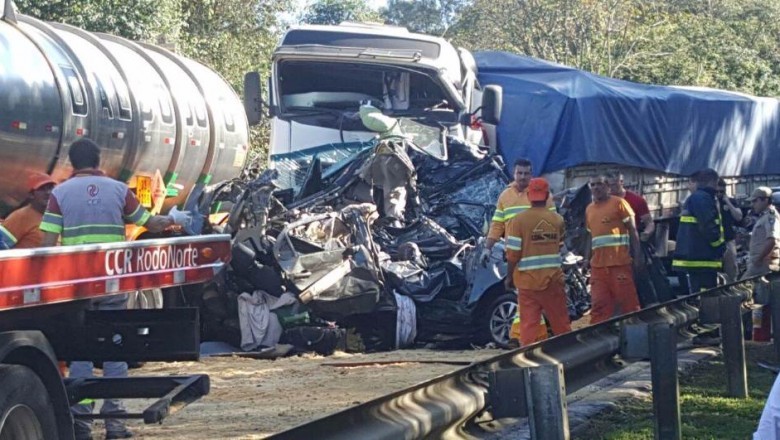 Vítimas de acidente na BR-277 recebem alta do hospital