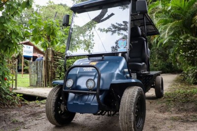 Paranaguá 374 anos: Guarda Civil recebe carros elétricos para melhorar segurança na Ilha do Mel
