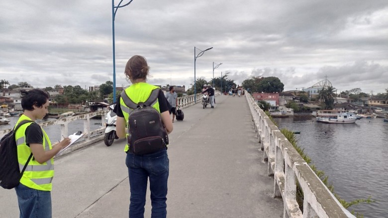 Técnicos recolhem informações para a elaboração do Plano Municipal de Mobilidade Urbana e do Plano Municipal de Transporte Público Coletivo do município