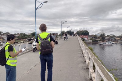 Técnicos recolhem informações para a elaboração do Plano Municipal de Mobilidade Urbana e do Plano Municipal de Transporte Público Coletivo do município