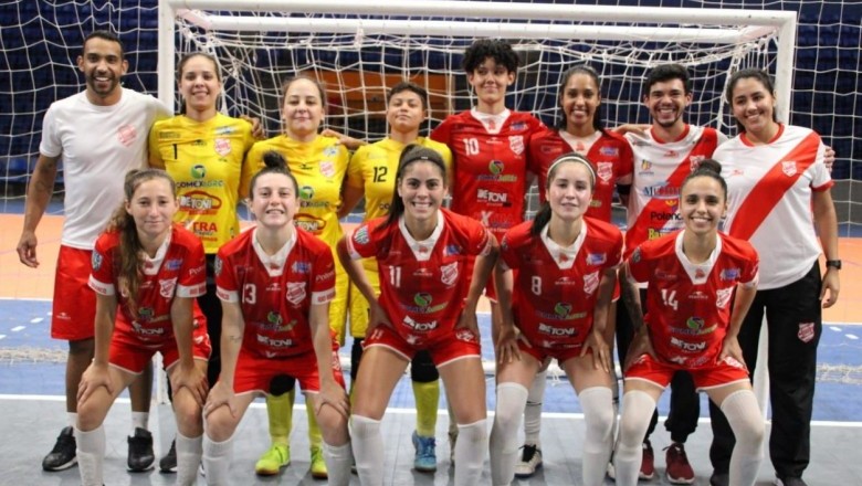 CONQUISTA INÉDITA: Equipe feminina do Rio Branco Futsal faz história no Campeonato Paranaense de Futsal Feminino