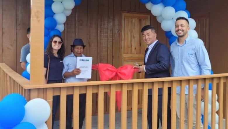 TCP faz a entrega de 30 casas novas para comunidades indígenas no litoral do Paraná