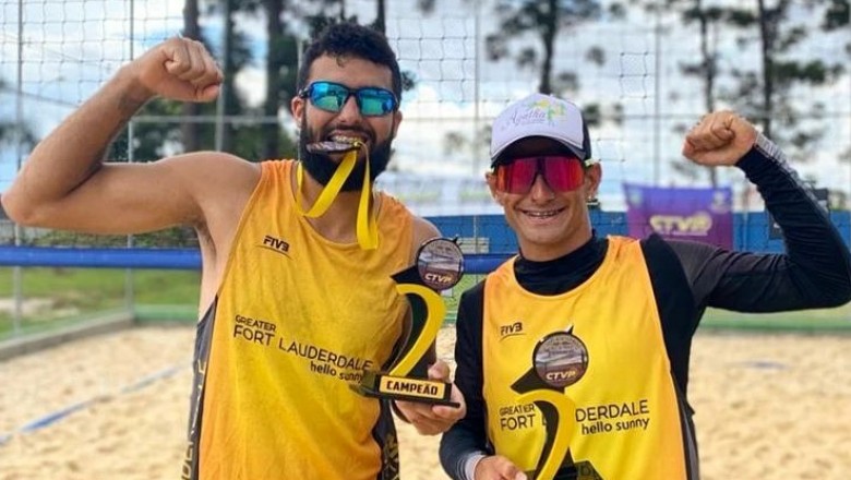 Primeiro ouro do ano: Murilo e Abner do Projeto Ágatha/SESPOR conquistam 1º lugar no Circuito Pinhais 2023