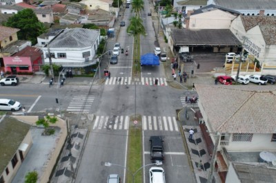 Avenida Santa Rita e rua Manoel Pereira recebem novo asfalto