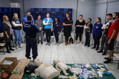 Profissionais de educação da rede publica municipal de Paranaguá tem qualificação como brigadistas